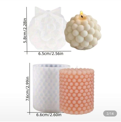 Bubble candle
