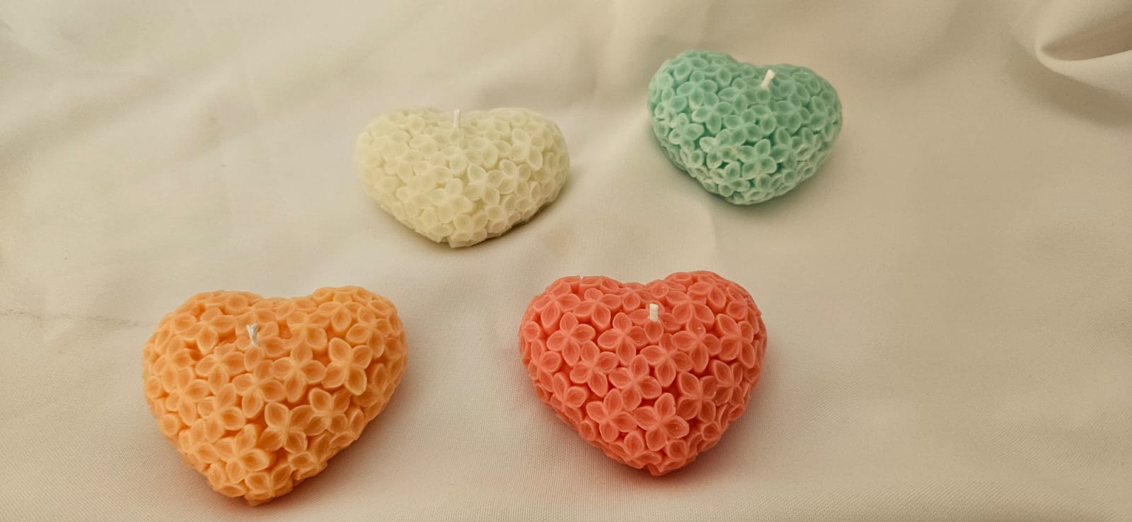 Heart-Shaped Candle